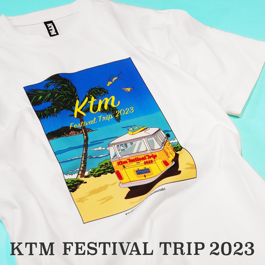 ケツメイシ　KTM Festival Trip 2023 TEE